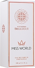 Vittorio Bellucci Miss World - Eau de Parfum — photo N2