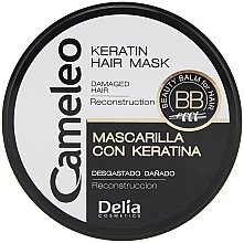 Keratin Reconstructing Hair Mask - Delia Cameleo Keratin Hair Mask  — photo N3