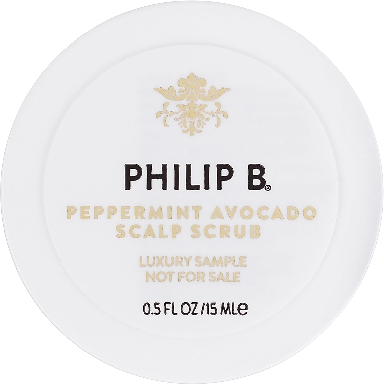 GIFT! Peppermint & Avocado Scalp Scrub - Philip B Peppermint Avocado Scalp Scrub — photo N1