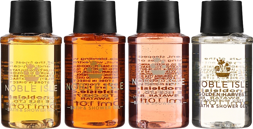 Noble Isle Fragrance Sampler Gift Set - Set (sh/gel/4x30ml)  — photo N2