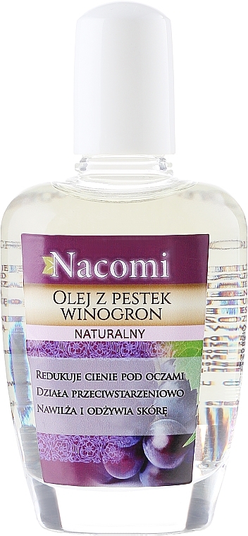 Grape Seed Face and Body Oil - Nacomi Natural — photo N1