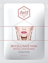 Fragrances, Perfumes, Cosmetics Anti-Aging Face Mask - Avif Biocell Anti-Age Face Mask