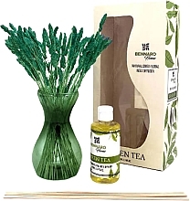 Fragrances, Perfumes, Cosmetics Green Tea Reed Diffuser - Bennaro Home Green Tea Natural Dried Floral Reed Diffuser