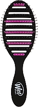 Fragrances, Perfumes, Cosmetics Hair Brush - Wet Brush Charcoal Infused Speed Dry Hair Brush