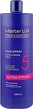 Extra Strong Hold Hair Spray - Master LUX Professional Extra Strong Hair Spray — photo N3