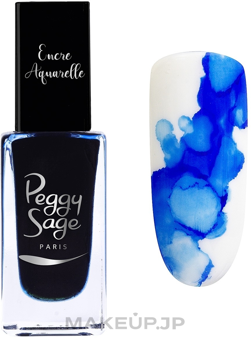 Watercolor Painting Ink - Peggy Sage Nail Watercolour Ink — photo Blue