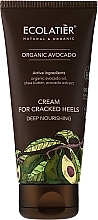 Fragrances, Perfumes, Cosmetics Cream for Cracked Heels - Ecolatier Organic Avocado Cream For Cracked Heels
