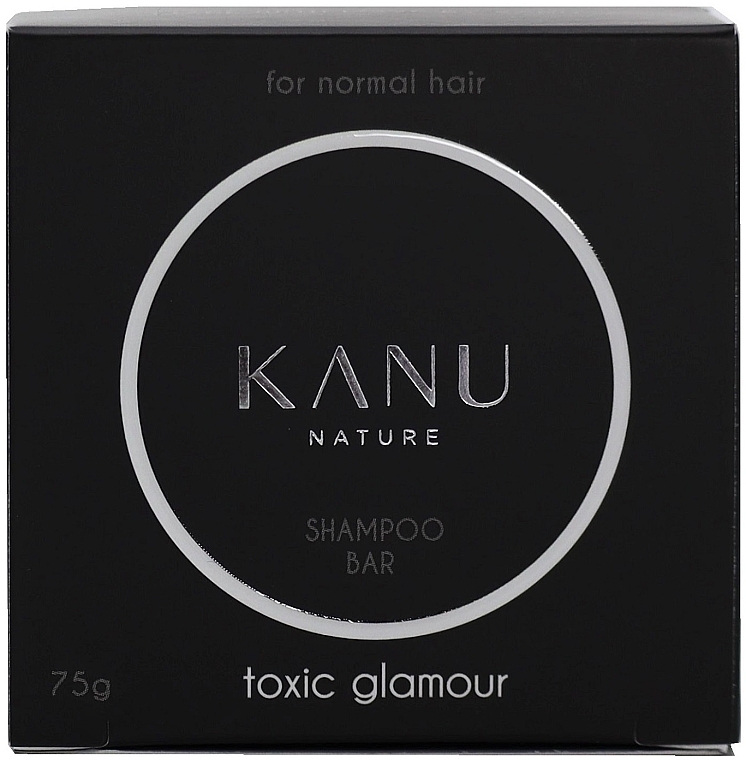 Natural Hair Shampoo - Kanu Nature Shampoo Bar Toxic Glamour for Normal Hair — photo N5