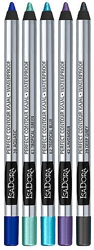 Eye Pencil - IsaDora Perfect Contour Kajal Waterproof — photo N2