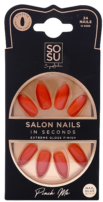 False Nail Set - Sosu by SJ Salon Nails In Seconds Pinch Me — photo N1