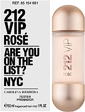 Carolina Herrera 212 Vip Rose - Eau (tester with cap) — photo N2