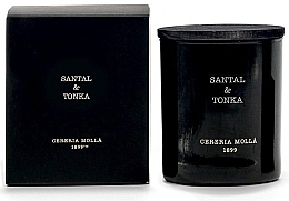 Cereria Molla Santal and Tonka - Scented Candle — photo N1