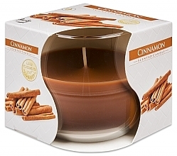 Cinnamon Scented Candle in Glass - Bispol Scented Candle — photo N1