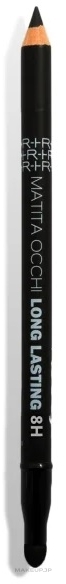 Eyeliner - Rougj+ Long Lasting 8H Eye Pencil — photo Black