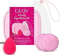 Set - Glov Beauty Essentials Set (sponge/1pcs + pads/3pcs + bag) — photo N1