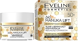 Fragrances, Perfumes, Cosmetics Anti-Aging Lifting Face Cream - Eveline Cosmetics Bio Manuka Bee Lift-tox 50+