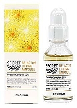 Fragrances, Perfumes, Cosmetics Face Lifting Ampoule Serum - Enough Secret Re-active Lifting Ampoule