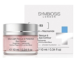 Fragrances, Perfumes, Cosmetics Eye Contour Gel - Symbiosis London Blue Light Rescue & Protection Eye Contour