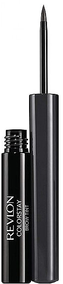 Brow Tint - Revlon ColorStay Eyebrow Tint (715 -Soft Black) — photo N4