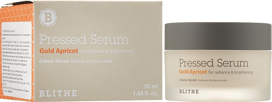 Face Serum Cream - Blithe Pressed Crystal Gold Apricot Serum — photo N2