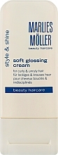 Straightening Hair Shine Cream - Marlies Moller Soft Glossing Cream — photo N1