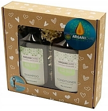 Set - Arganicare Aloe Vera Set (shm/400ml + condt/400ml) — photo N1