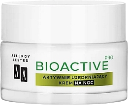 Fragrances, Perfumes, Cosmetics Active Firming Night Face Cream - AA Bioactive Pro 40+