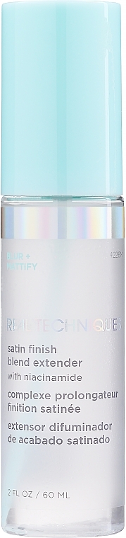 Satin Finish Niacinamide Makeup Spray - Real Techniques Satin Finish Blend Extender With Niacinamide — photo N1