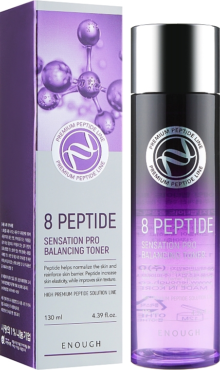 Anti-Aging Peptide Toner - Enough 8 Peptide Sensation Pro Balancing Toner — photo N2