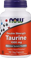 Fragrances, Perfumes, Cosmetics Taurine Amino Acid, 1000mg - Now Foods Taurine 1000mg Double Strength Veg Capsules
