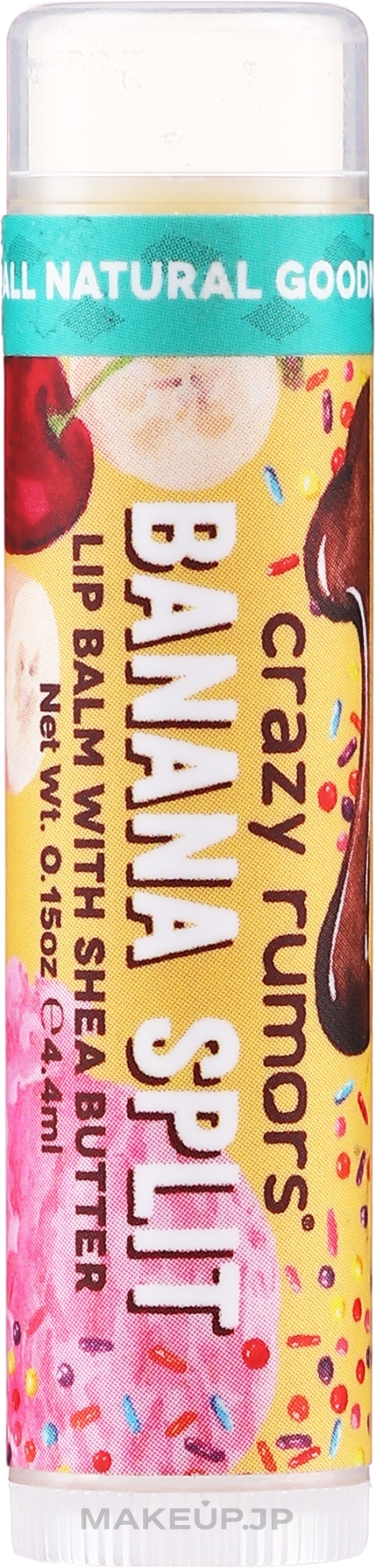 Crazy Rumors - Banana Split Lip Balm — photo 4.25 ml