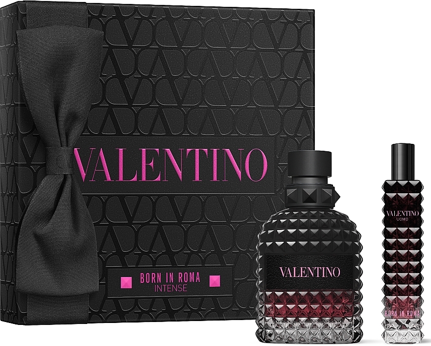 Valentino Born in Roma Uomo Intense - Set (edp/50ml + edp/15ml) — photo N1