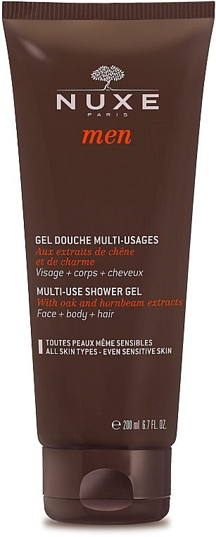 Cleansing Gel - Nuxe Men Multi-Use Shower Gel — photo N1