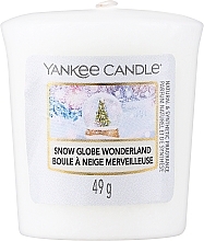 Fragrances, Perfumes, Cosmetics Votive Candle - Yankee Candle Snow Globe Wonderland Votive Candle