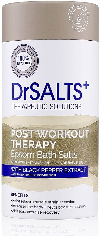 Bath Salt - Dr Salts + Post Workout Therapy Magnesium Bath Salts — photo N1