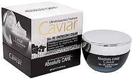 Fragrances, Perfumes, Cosmetics Face Cream - Absolute Care Caviar Re-Energizing Cream
