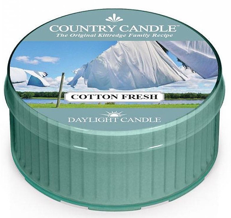 Tea Light Candle - Country Candle Cotton Fresh Daylight — photo N6