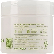 Moisturizing Face Pads - Tonny Molly Wonder Vegan Label Ceramide Mochi Toner Pad — photo N2