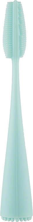 Silicone T-Zone Massage Brush, mint - Double Dare I.M. Buddy Pastel Green — photo N2