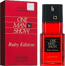 Bogart One Man Show Ruby Edition - Eau de Toilette — photo N2