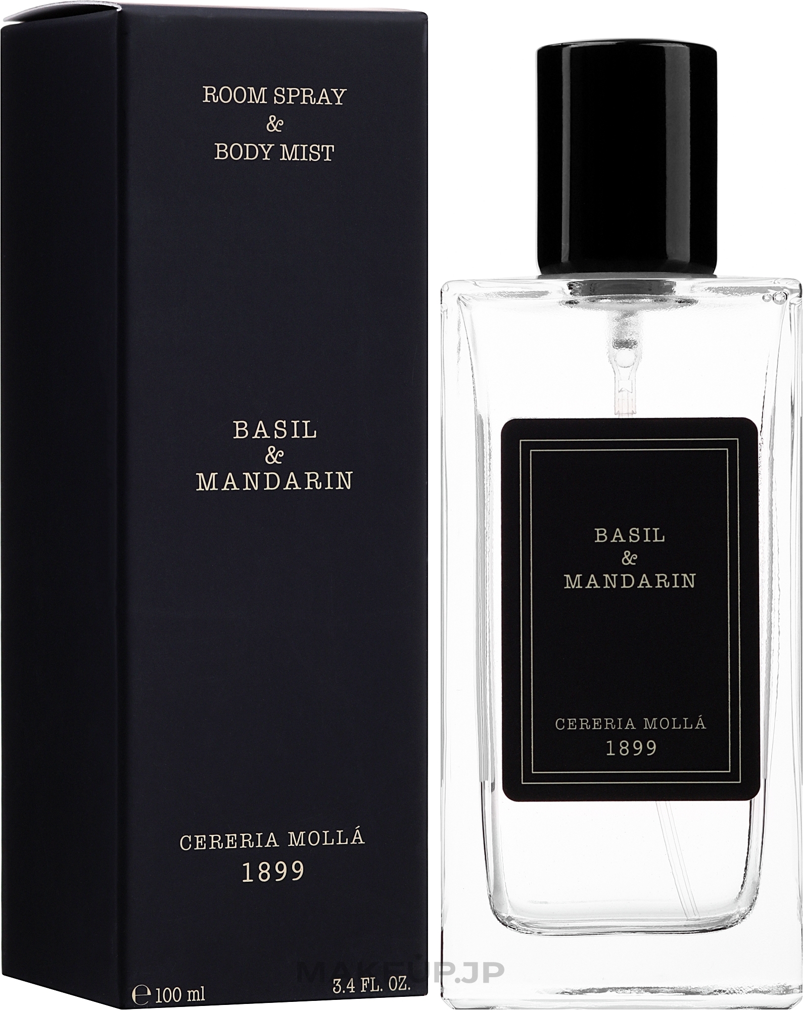 Cereria Molla Basil & Mandarin - Room Spray — photo 100 ml