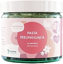 Fragrances, Perfumes, Cosmetics Body Peeling Paste with Spirulina - Lullalove Body Scrub With Spirulina