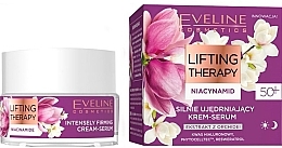 Firming Face Cream Serum - Eveline Lifting Therapy Niacynamid 50+ — photo N1