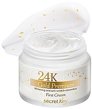 Fragrances, Perfumes, Cosmetics Gold Face Cream - Secret Key 24K Gold Premium First Cream