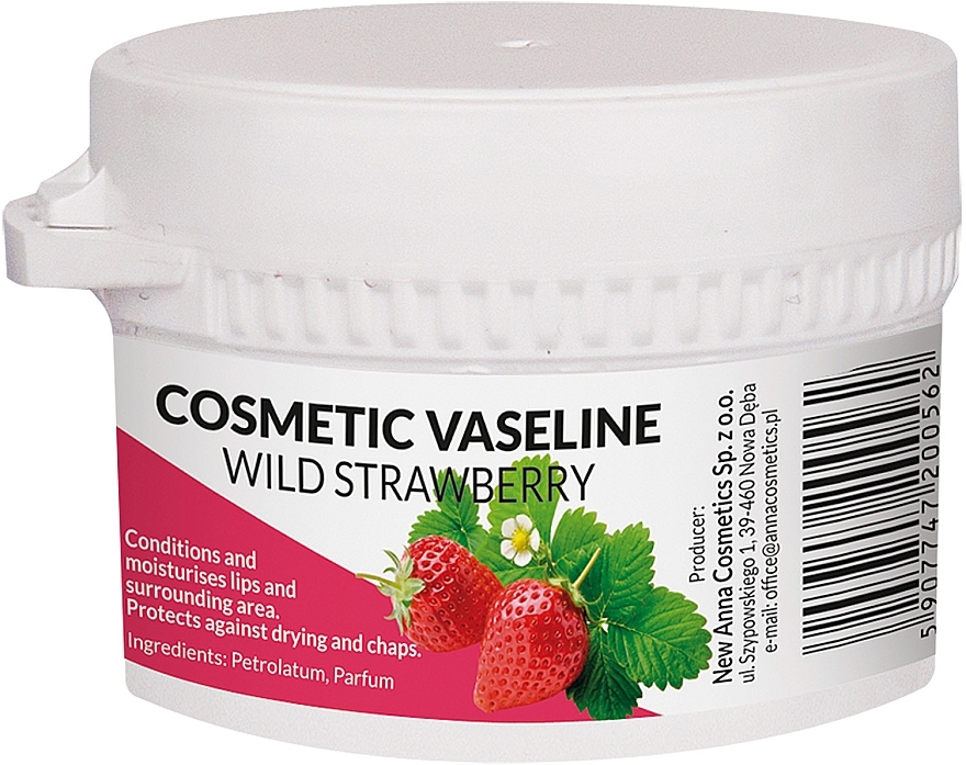 Face Cream - Pasmedic Cosmetic Vaseline Wild Strawberry — photo N1