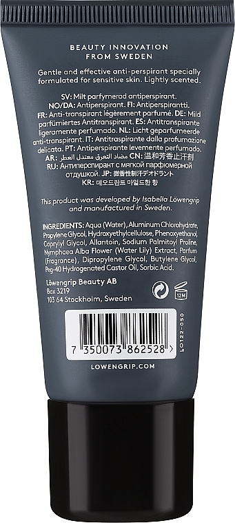 Antiperspirant Deodorant - Lowengrip Sensitive Deodorant Anti-perspirant — photo N2