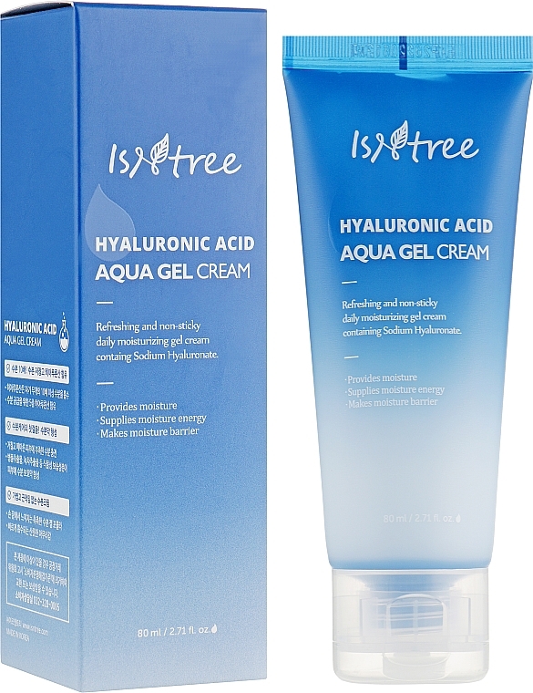 Moisturizing Hyaluronic Gel Cream - Isntree Hyaluronic Acid Aqua Gel Cream — photo N2