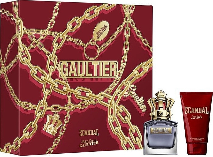 Jean Paul Gaultier Scandal Pour Homme - Set (edt/50 ml + sh/gel/75 ml) — photo N1