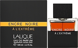 Lalique Encre Noire A L`Extreme - Eau de Parfum — photo N2