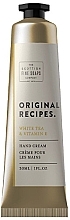 Hand Cream - Scottish Fine Soaps Original Recipes White Tea & Vitamin E Hand Cream — photo N9